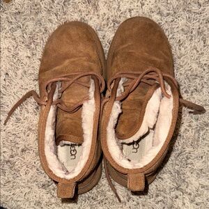 UGG Tan Suede Slippers